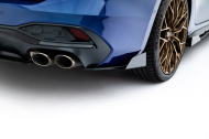 Flaps pro splittery zadní bační Street Pro Audi S5 Sedan / Avant B10 černé