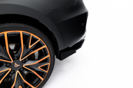 Flaps pro splittery zadní bační Street Pro Cupra Leon ST Mk1 Facelift černé