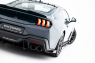 Flaps pro splittery zadní bační Street Pro Ford Mustang Dark Horse Mk7 černé