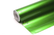 Folie lesklá s metalickým efektem zelená šíře 1.52m