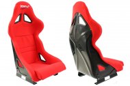 Sportovní sedačka Bimarco Expert II Velur Red FIA