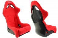 Sportoní sedačka Bimarco Futura Velur Red FIA