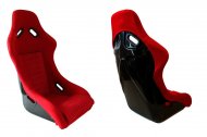 Sportovní sedačka EVO Velur Red