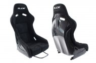 Sportovní sedačka SLIDE RS semišová Black L