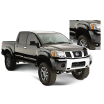 Front and rear fender flares Bushwacker Pocket Style with Bedside Lockbox