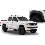 Front and rear fender flares flap 18cm Bushwacker Pocket Style