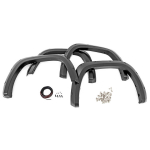 Front and rear fender flares Rough Country Traditional Pocket