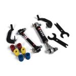 Front flex connect tuneable sway bar link kit JKS Lift 2-6"