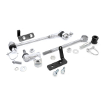 Front quick disconnect sway bar links Rough Country Lift 3"