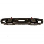 Front steel bumper straight with winch plate OFD