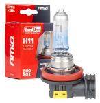 Halogenová žárovka LumiTec H11 12V 55W NEXT GENERATION +135% (2ks) AMIO-04408
