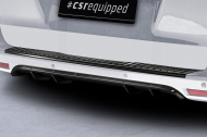 Spoiler pod zadní nárazník, difuzor Mercedes Benz V-Klasse 447 AMG-Line - Carbon look lesklý