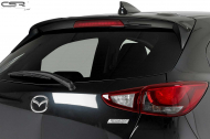 Křídlo, spoiler zadní CSR pro Mazda 2 (Typ DJ) - carbon look lesklý