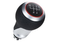 Hlavice řadící páky AUDI černá/stříbrná S-line 5st. 12mm