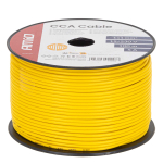 Jednožilový reproduktorový vodič CCA 1x1mm2 100m 5A 12/230V AMIO-04448
