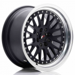 JR Wheels JR10 16x8 ET20 4x100/108 Matt Black w/Machined Lip