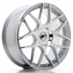 JR Wheels JR18 18x7,5 ET20-40 BLANK Silver Machined Face