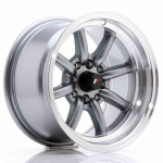 JR Wheels JR19 14x8 ET-13 4x100/114 Gun Metal