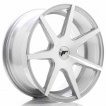 JR Wheels JR20 18x8,5 ET25-40 Blank Silver Machined