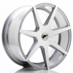 JR Wheels JR20 19x8,5 ET20-40 Blank Silver Machined