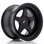 JR Wheels JR6 17x8 ET20-35 5H BLANK Matt Black