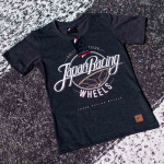 JR Women's T-Shirt Rolling DarkGray Size XS