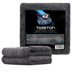 K2 TWISTON PRO Oboustranný ručník na sušení auta a laku s kroucenými štětinami, 60x90cm 1200/sqm