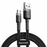 Kabel USB to micro USB Cafule 2.0A 300 cm black&gray BASEUS