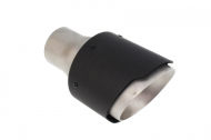 Koncovka výfuku 114mm vstup 63mm Carbon
