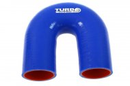 Silikonové koleno 180st TurboWorks Pro Blue 70mm