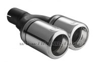 Koncovka výfuku dvojitá typ2 pravá ULTER SPORT 80mm