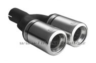 Koncovka výfuku dvojitá typ3 ULTER SPORT 80mm krátká