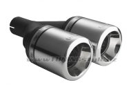 Koncovka výfuku dvojitá ULTER SPORT 100mm