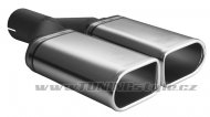 Koncovka výfuku dvojitá ULTER SPORT 110x65mm