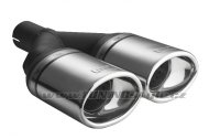 Koncovka výfuku dvojitá ULTER SPORT 120x80mm