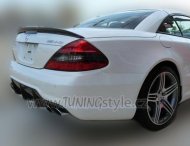 Křídlo zadní kapoty AMG look TFB Mercedes-Benz SL R230 01-12