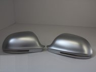 Kryty zrcátek stříbrné matné AUDI stříbrné 
