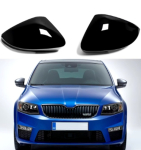 Kryty zrcátek style pro Škoda Octavia 3 2014-2019 - černé lesklé 