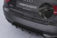 Plastová ochranná lišta zadního nárazníku CSR pro Audi A5 8T - černá lesklá