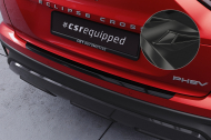 Plastová ochranná lišta zadního nárazníku CSR pro Mitsubishi Eclipse Cross - černý lesklý