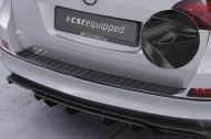 Plastová ochranná lišta zadního nárazníku CSR pro Opel Astra J Sports Tourer - černá lesklá