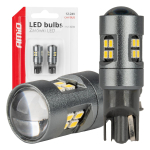 LED CANBUS T10 W5W 16SMD 2016 Bílé žárovky 12V/24V AMIO-04234