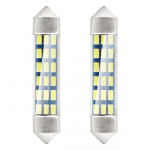 Žárovka LED STANDARD 3014 18SMD Festoon C5W C10W C3W 41mm White 12V (2ks)