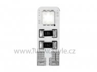 LED žárovka T10 poziční 2 SMD LED bílá