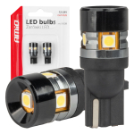 LED žárovky CANBUS T10 W5W 5SMD 3030 White 12V 24V AMIO-04239