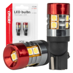 LED žárovky CANBUS T10 W5W 9 SMD 3030 White 12V 24V AMIO-04242