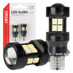 LED žárovky CANBUS T15 W16W 15SMD 2835 White 12V 24V AMIO-04245