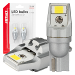 LED žárovky CANBUS T15 W16W 2SMD 3570 White 12V 24V AMIO-04257
