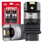 LED žárovky FULL CANBUS PRO P27/7W 2x3157 SMD bílé 12V 24V AMIO-03598 2ks