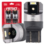 LED žárovky FULL CANBUS PRO W21/5W 2x1860 SMD bílé 12V 24V AMIO-03601 2ks